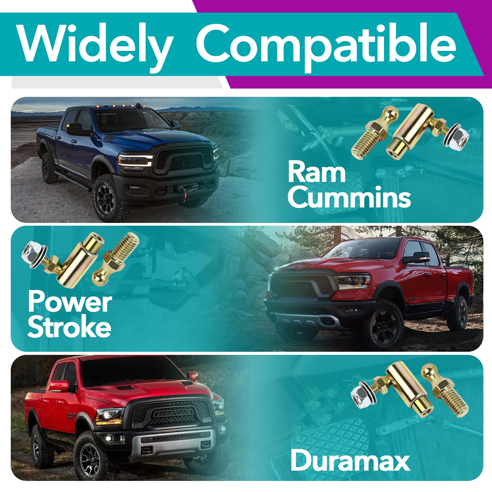 Joworthy Allstar-compatible throttle linkage supports flexible race car setups.