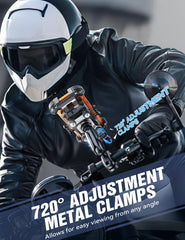 JOYROOM 720-degree rotation ball head for flexible viewing angles