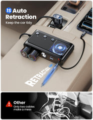 JOYROOM 9-in-1 shows front and rear charging in action.