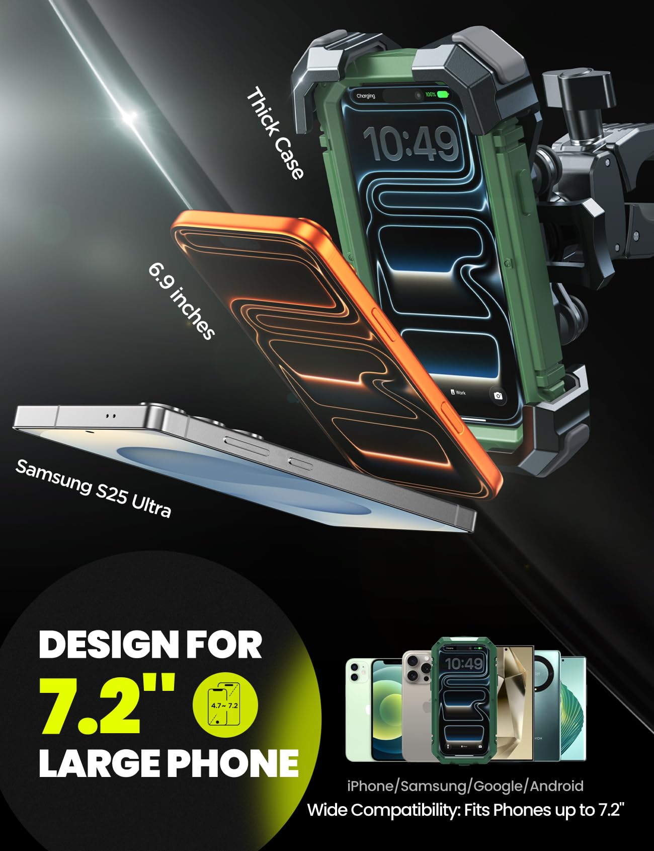 JOYROOM anti vibration core reduces high frequency vibrations for smoother viewing.