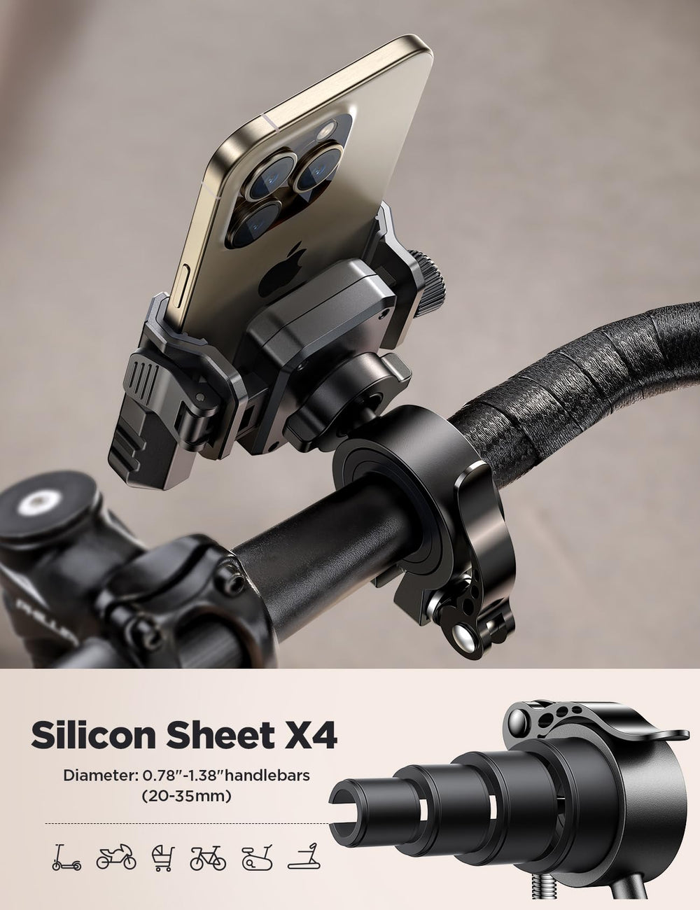 JOYROOM compatible with 4.7-7 inch phones, including iPhone and Galaxy models.