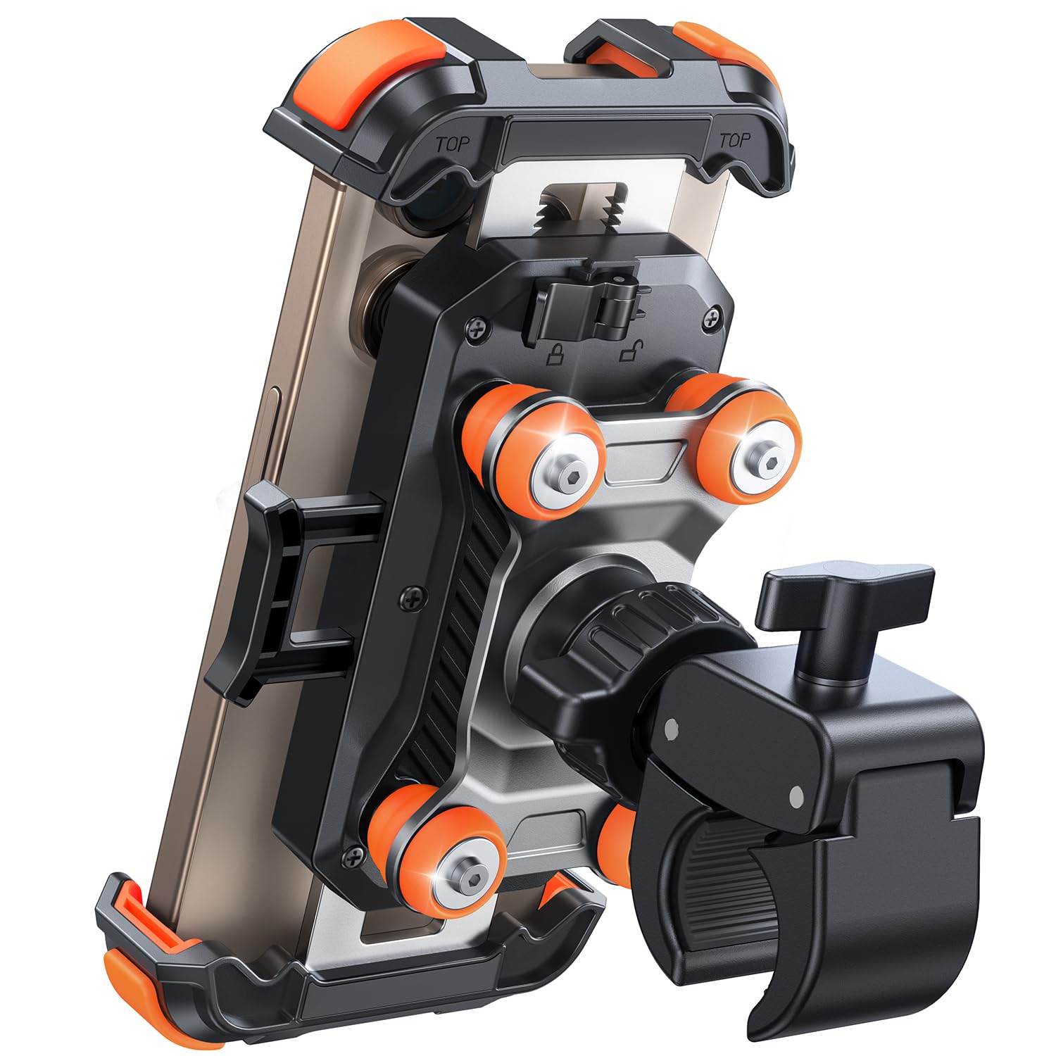 JOYROOM dual dampener stabilizes phone on rough roads