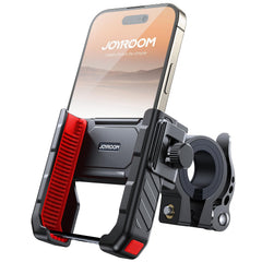 JOYROOM motorcycle mount half-enclosure keeps camera clear during rides