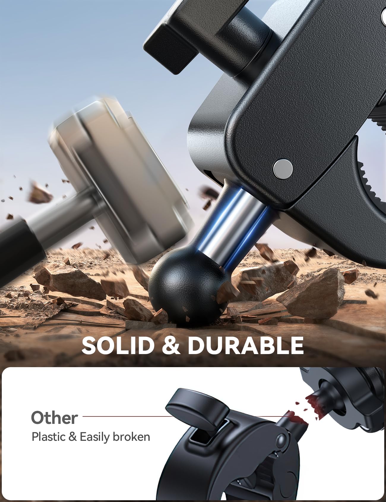 JOYROOM 4x anti-shock protection guards against bumps.