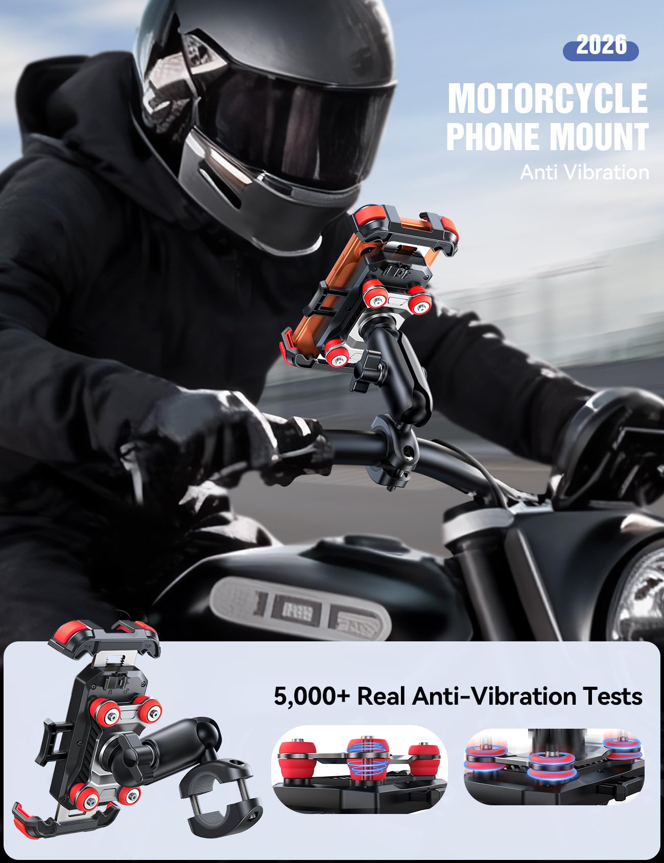JOYROOM dual lock design makes a thoughtful riding gift