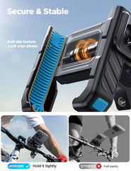 JOYROOM one-second quick-lock release on handlebars enables fast one-handed mounting.