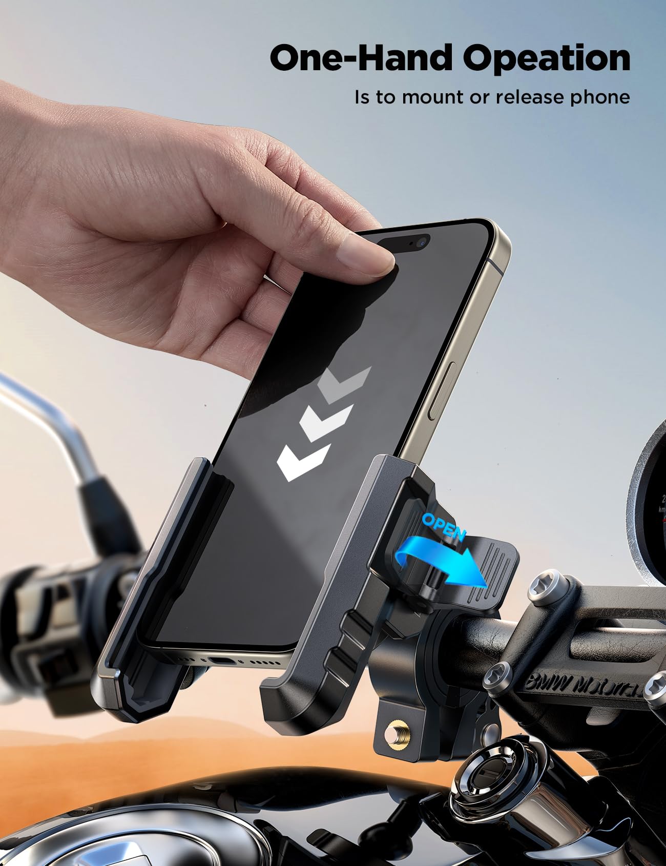 JOYROOM quick lock release enables one-handed mounting in seconds.