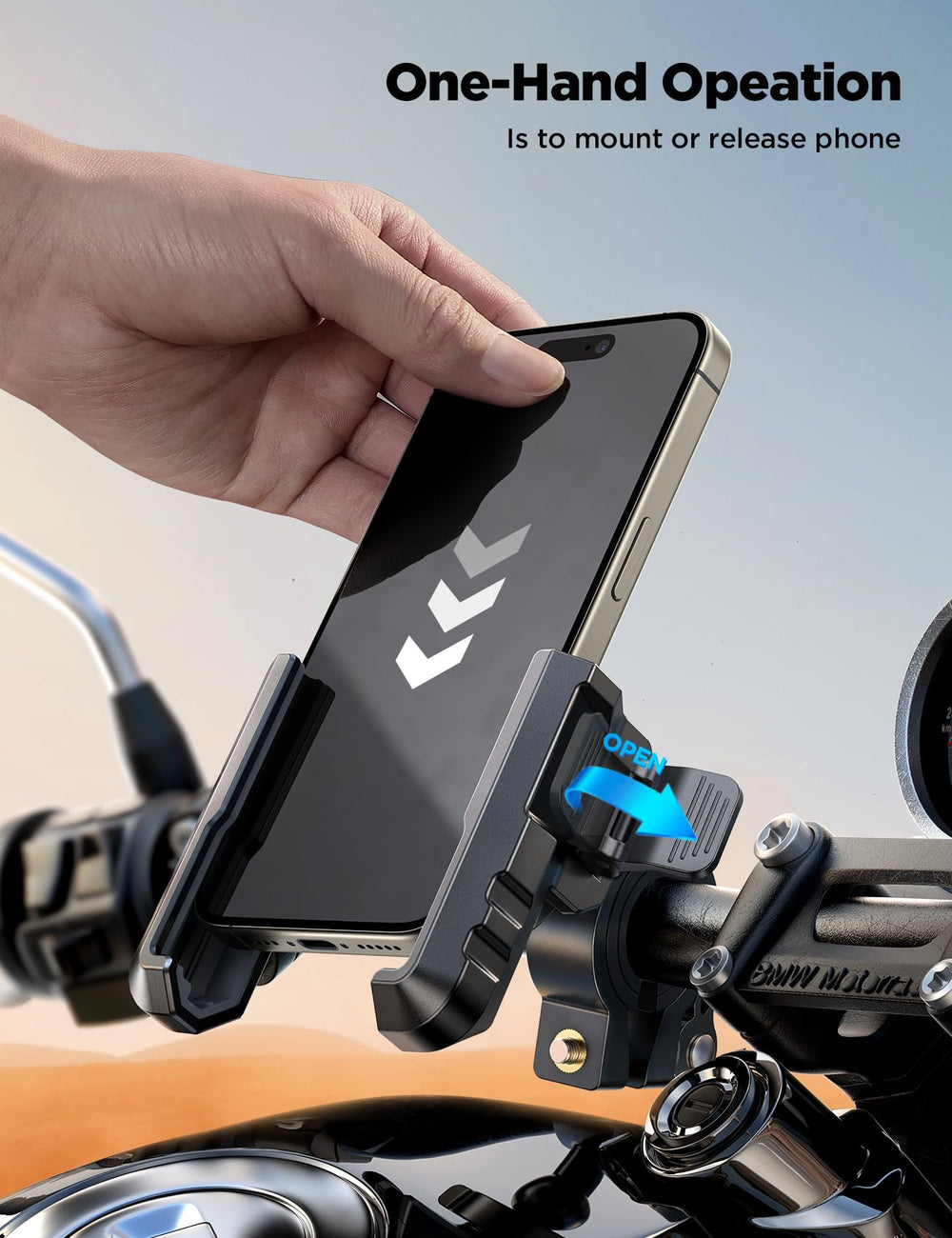 JOYROOM quick lock release enables one-handed mounting in seconds.