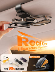 JOYROOM easy-install clip mounts to visor in seconds.