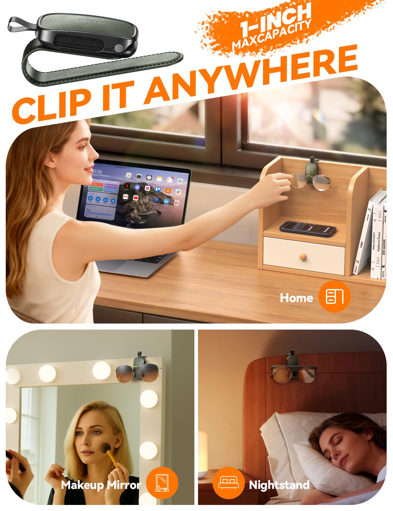 JOYROOM compact design stays unobtrusive yet accessible during drives.