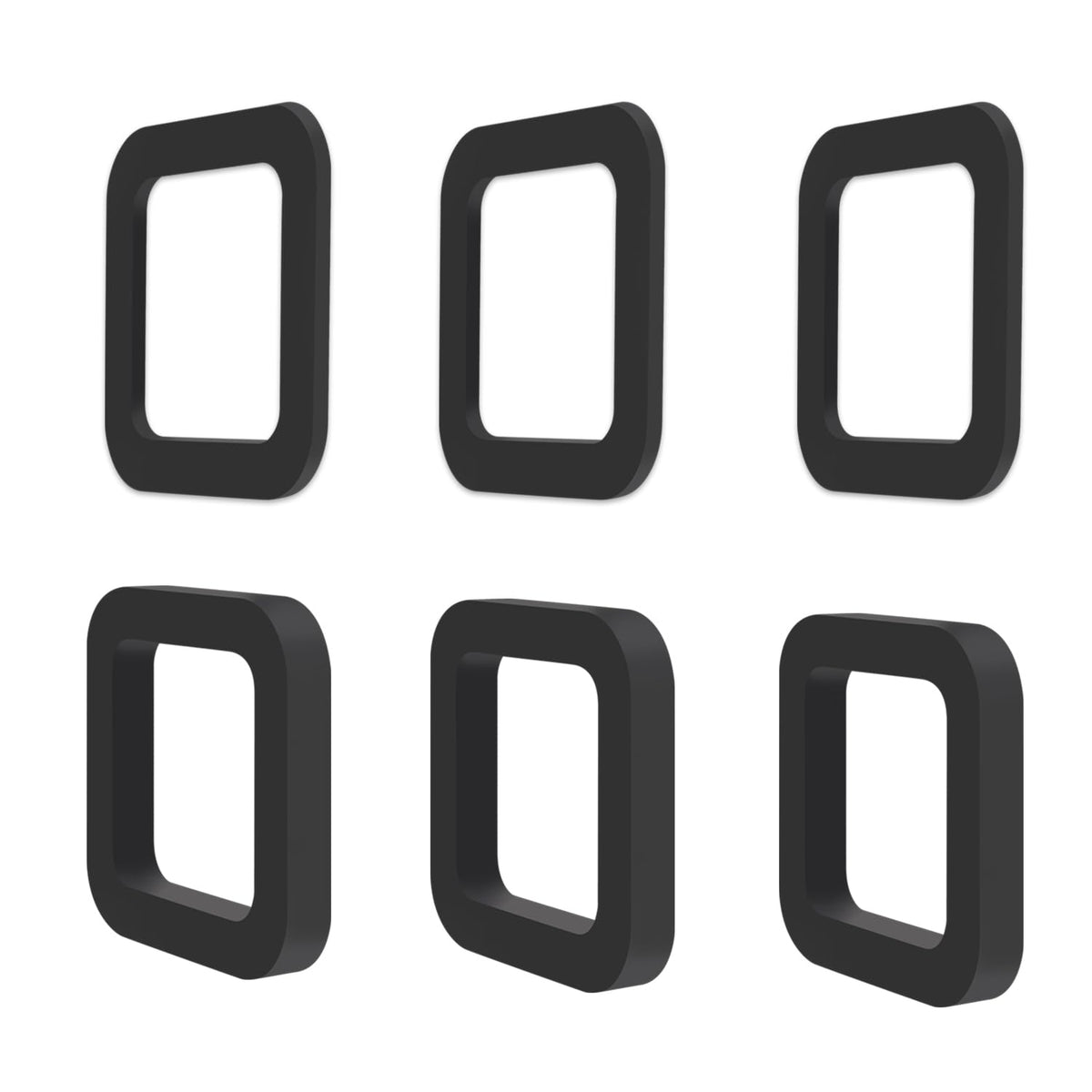 Joytrace 6-pack hitch silencer pads for 2.5-inch receivers reduce noise