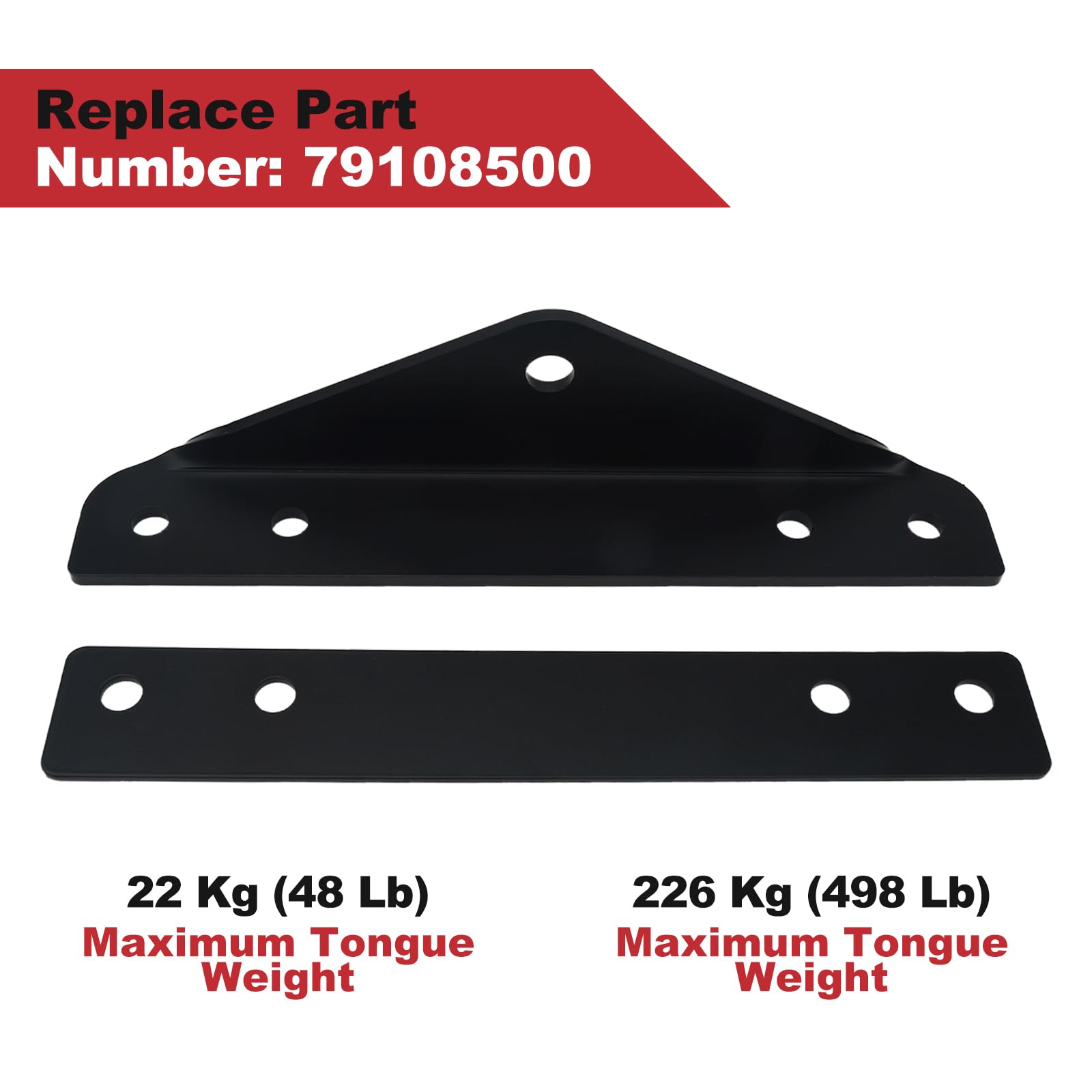 Joytrace magnetic hitch pins showing secure connection for towing accessories