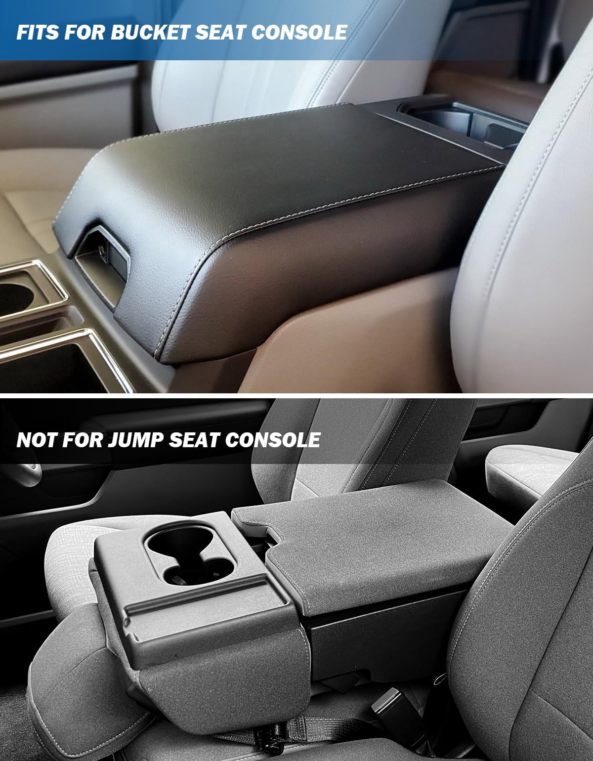 JOYTUTUS armrest cover soft leather with sponge cushions the elbow for comfortable commuting
