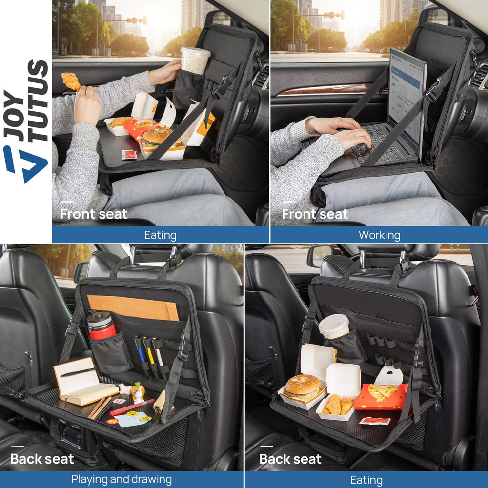 JoyTutus car laptop desk supports up to 15 inch screen for on‑the‑go work