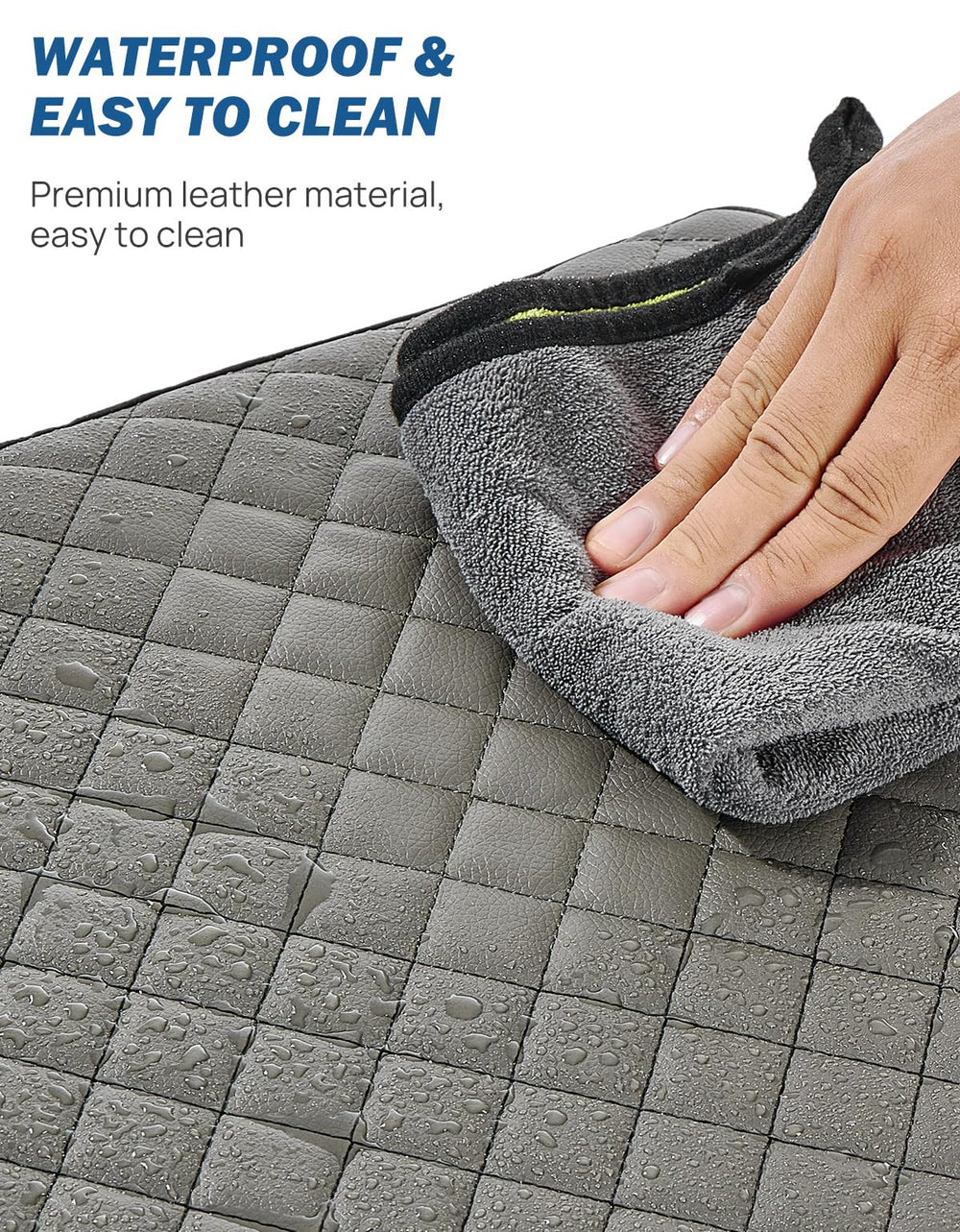 JOYTUTUS anti-slip edge bands prevent movement while driving.