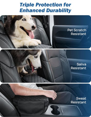 JOYTUTUS center console cover provides elbow comfort during long drives.