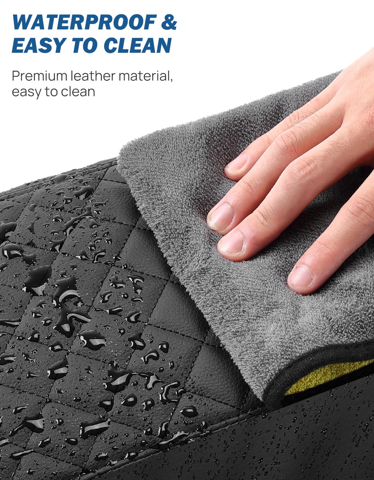 JOYTUTUS center console cover tool-free installation for quick upgrade