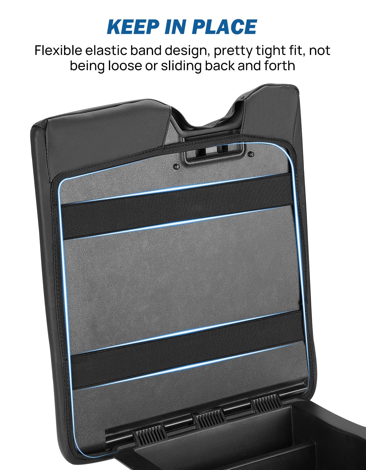 Joytutus scratch-resistant vegan leather shields the console from daily wear.