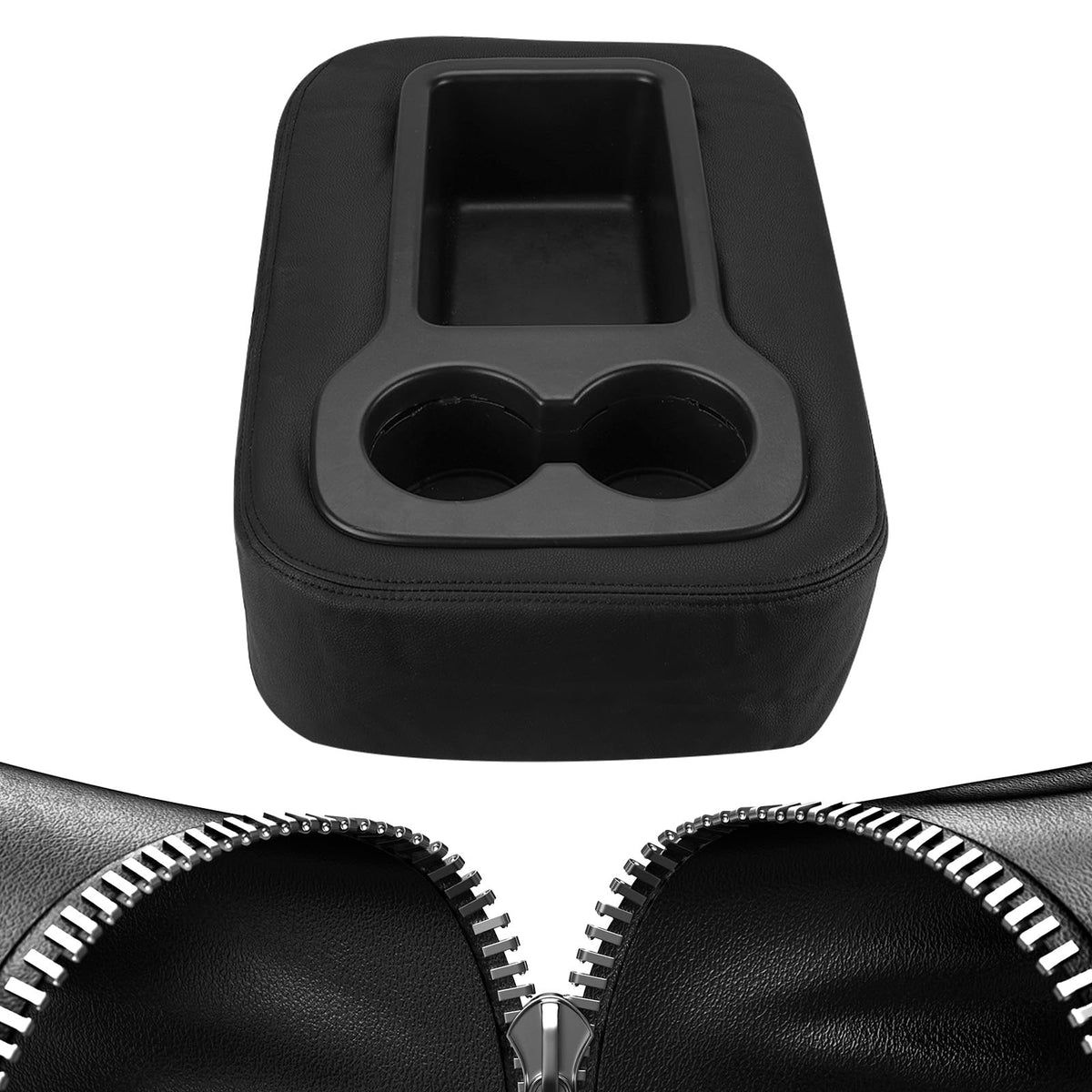 Joytutus center console cover on Silverado shows non-slip, secure fit.
