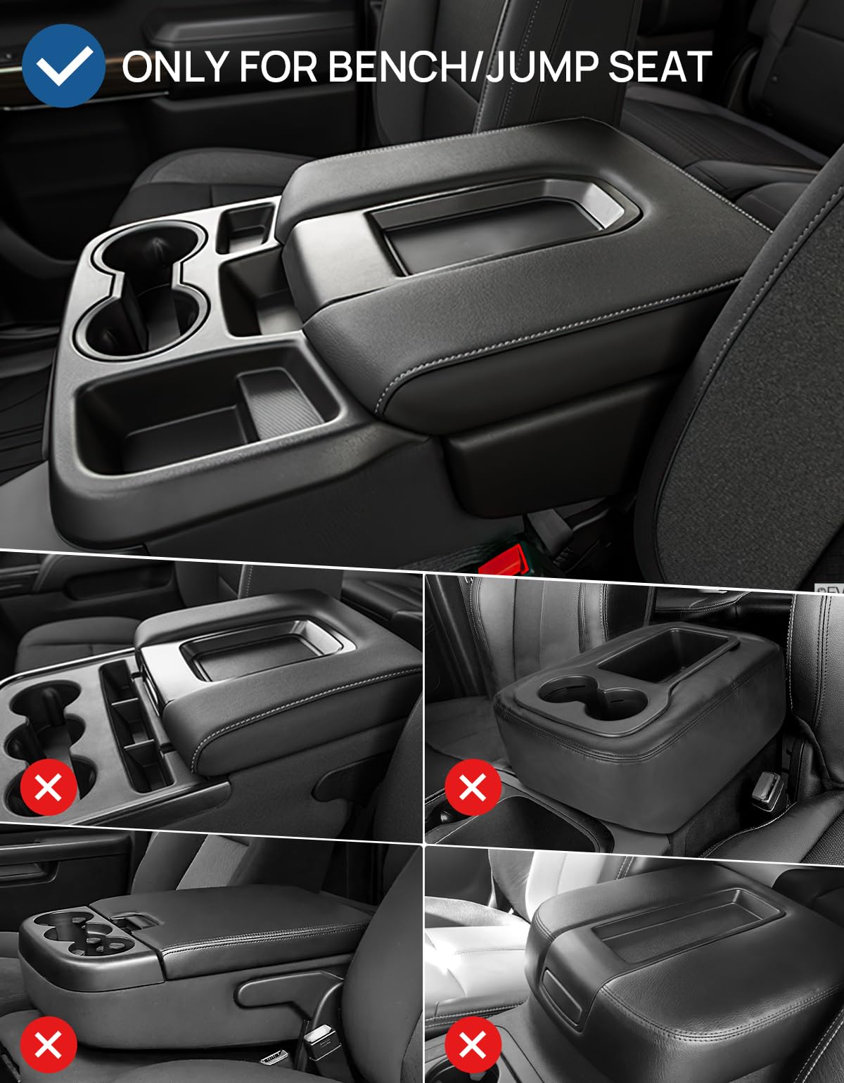 Joytutus center console durable material resists daily wear and tear