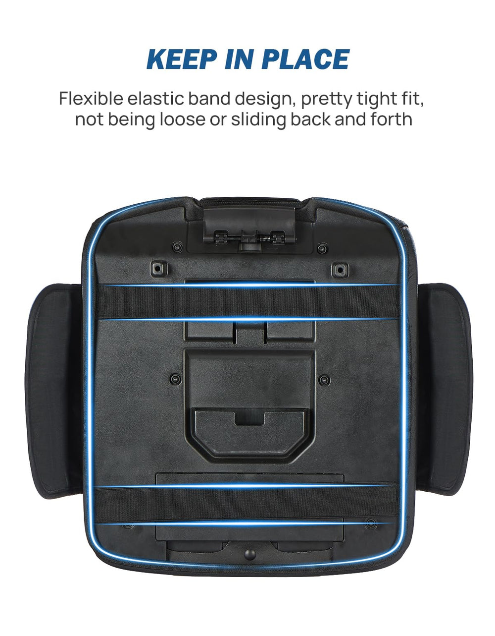 Joytutus center console no-slip design stays in place during driving