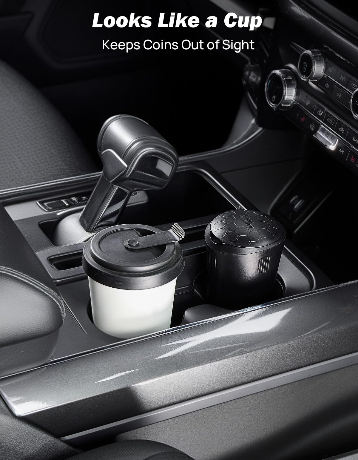 JOYTUTUS coin holder universal compatibility for multiple vehicles