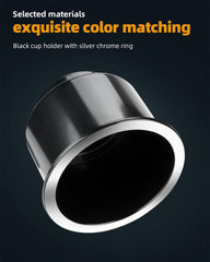 JoyTutus couch/table/golf cart installation showing secure cup holder.
