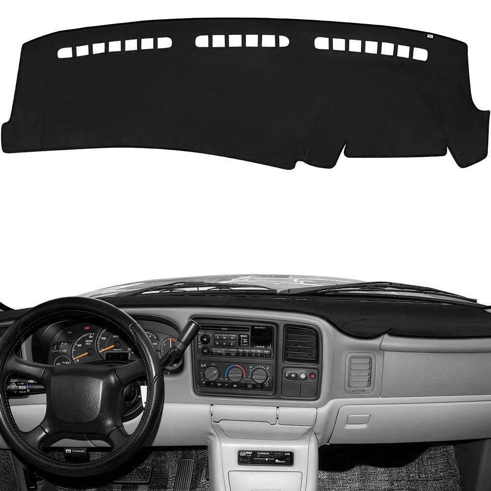 JOYTUTUS dash cover fits Silverado/Sierra 1999-2006, anti-glare and UV protection