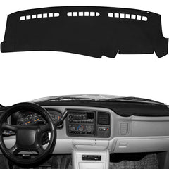 JOYTUTUS dash cover fits Silverado/Sierra 1999-2006, anti-glare and UV protection