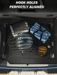 JOYTUTUS easy-clean rubber cargo liner cleans with a spray and wipe.