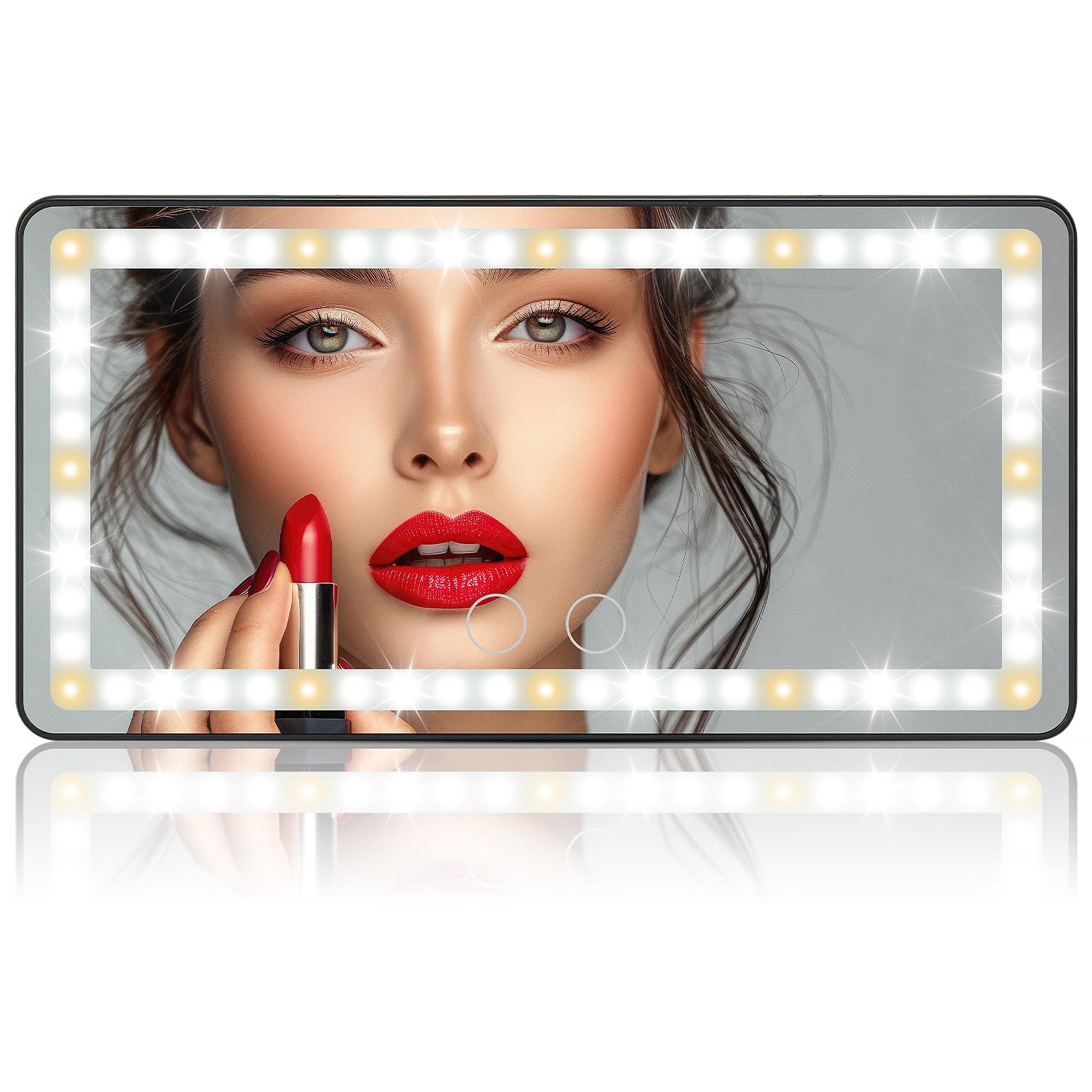 JOYTUTUS easy install straps secure the mirror in seconds.