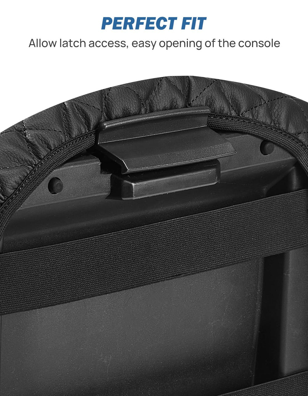 JOYTUTUS no-slip elastic bands secure the cover during driving.