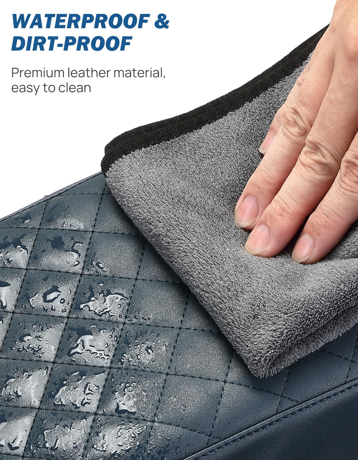 JOYTUTUS waterproof center console cover guards against spills and dirt