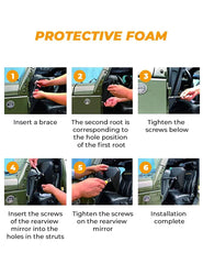 Joytutus bracket assembly enables secure, easy mounting for doorless setup