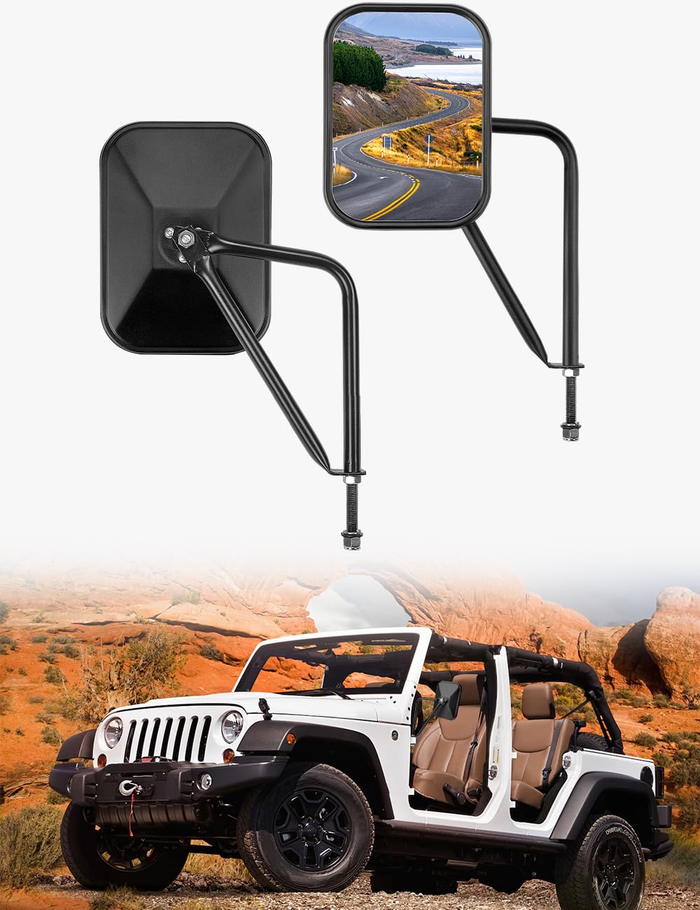 Joytutus compatibility coverage fits Wrangler YJ to Gladiator JT