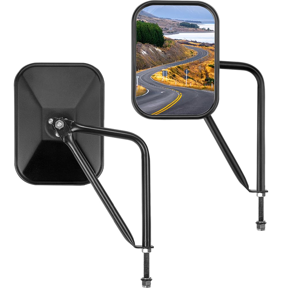Joytutus doors-off right mirror offers wide view for safer off-road driving