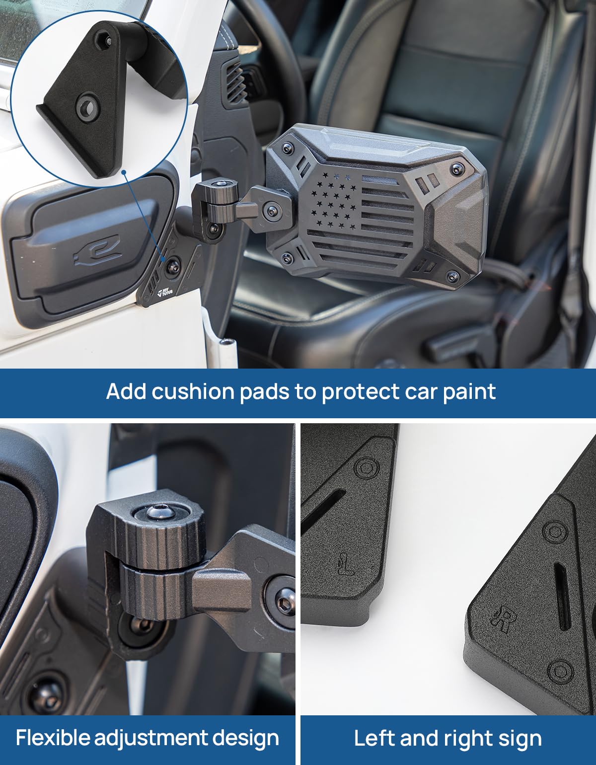 JOYTUTUS rust-proof coating protects metal finish in rugged outdoor conditions