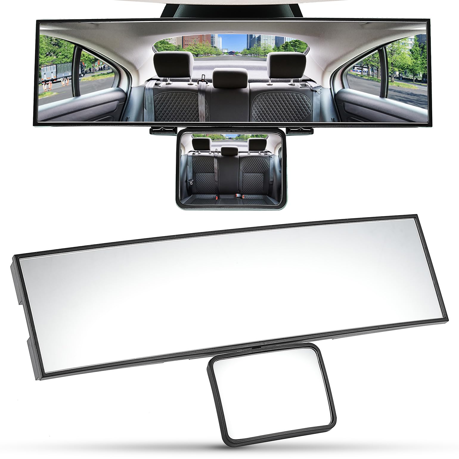 JOYTUTUS sturdy packaging protects the mirror during shipping and storage
