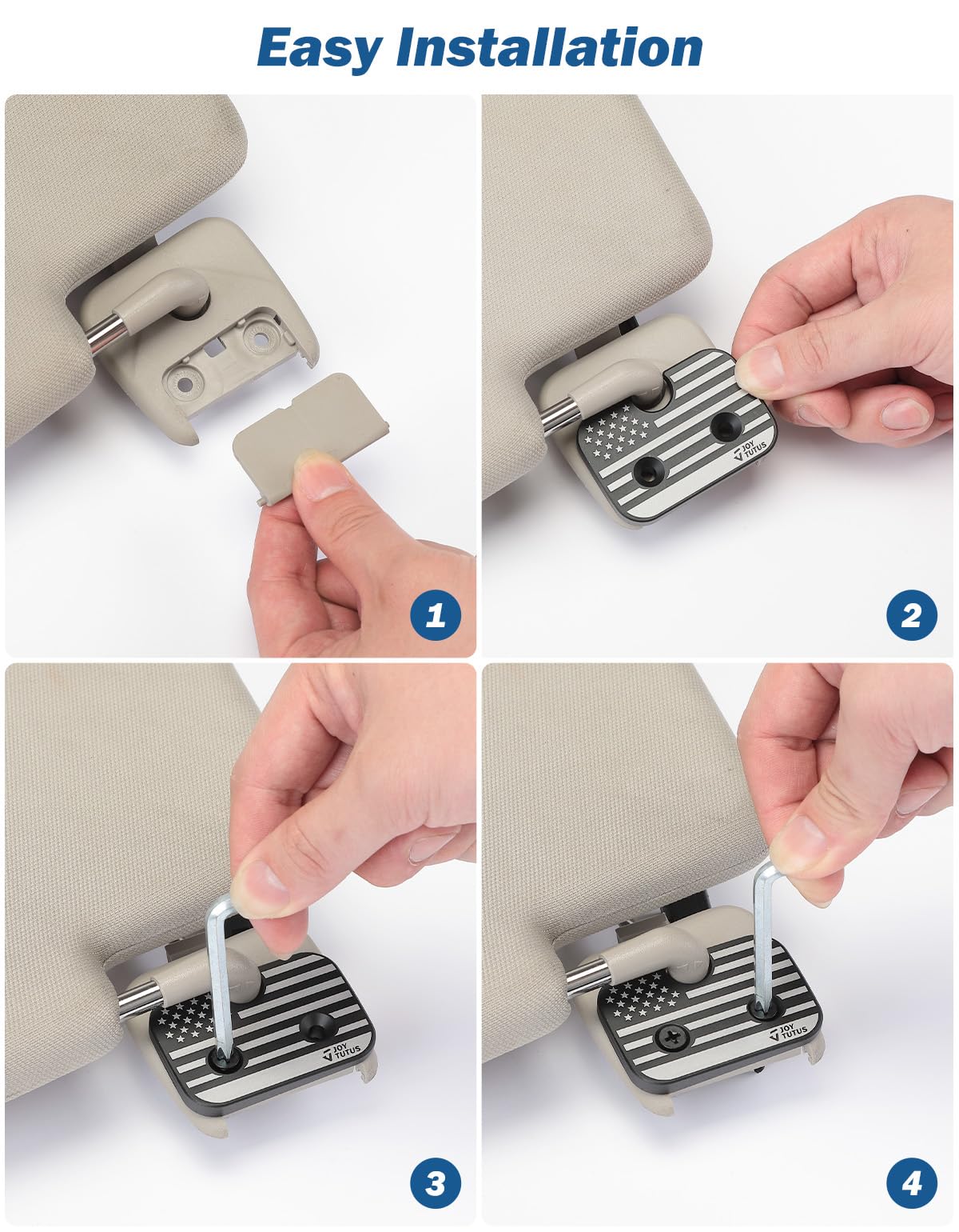Joytutus Ram 1500 sun visor repair kit restoring a tidy visor.