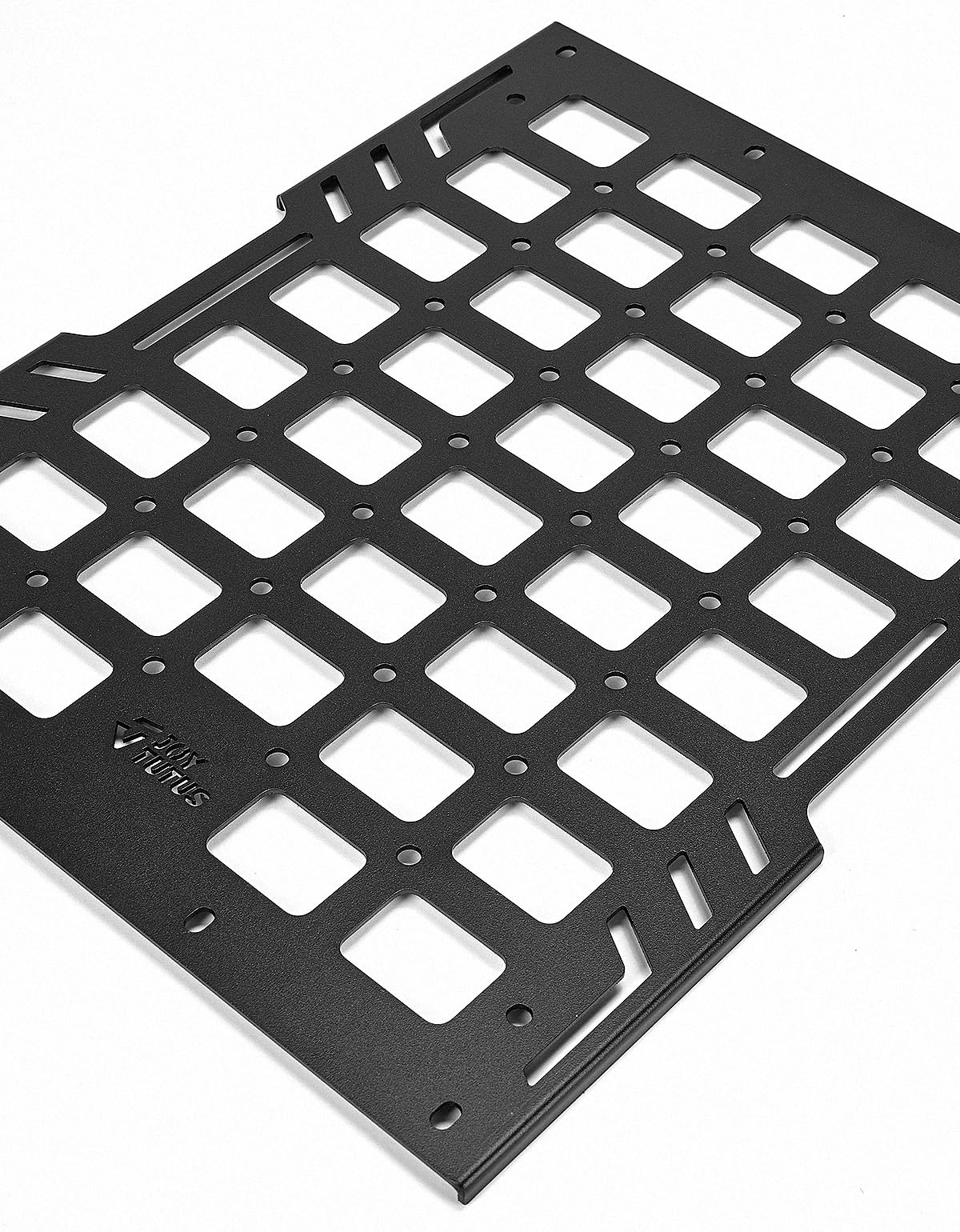 JOYTUTUS rugged black powder finish protects the rack during off-road use.