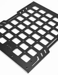 JOYTUTUS rugged black powder finish protects the rack during off-road use.