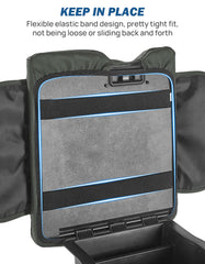 Scratch-resistant vegan leather surface on JOYTUTUS console cover