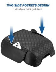 JOYTUTUS center cover uses elastic bands for a snug, non-slipping fit on rugged interiors