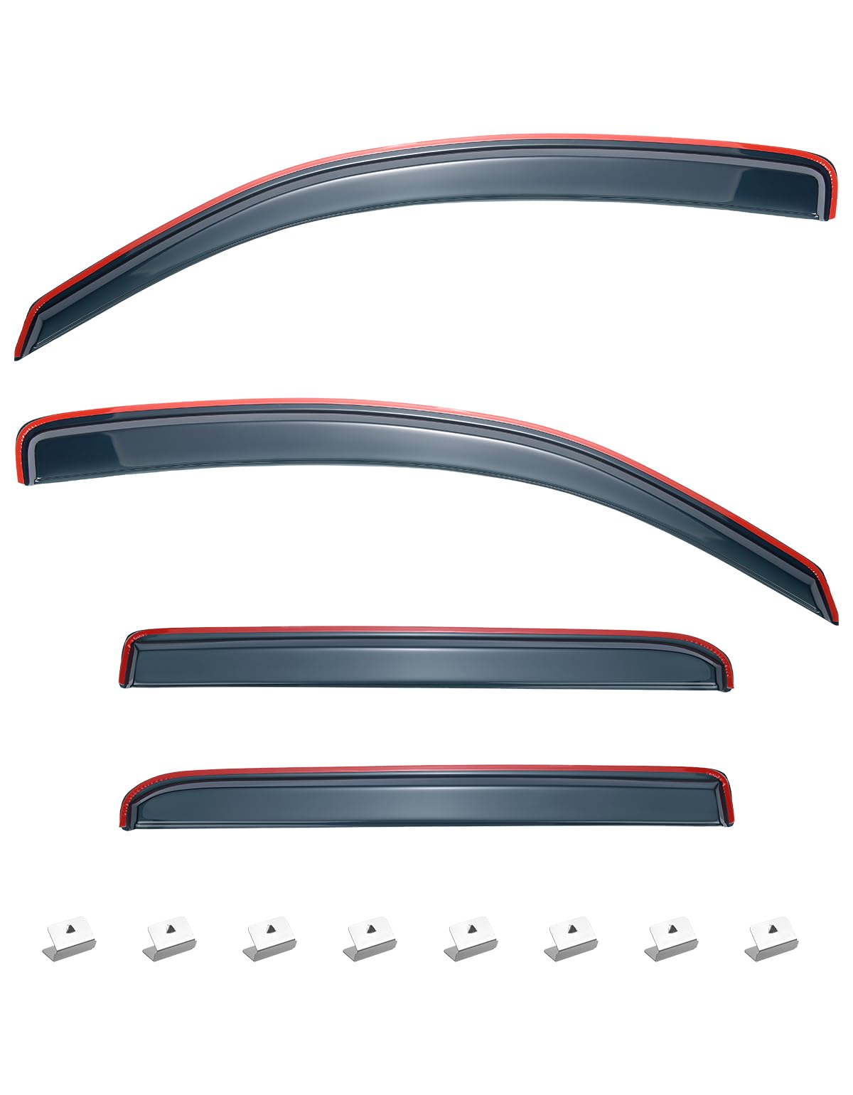 Joytutus Tacoma Double Cab shield guard protecting interior from rain and debris.