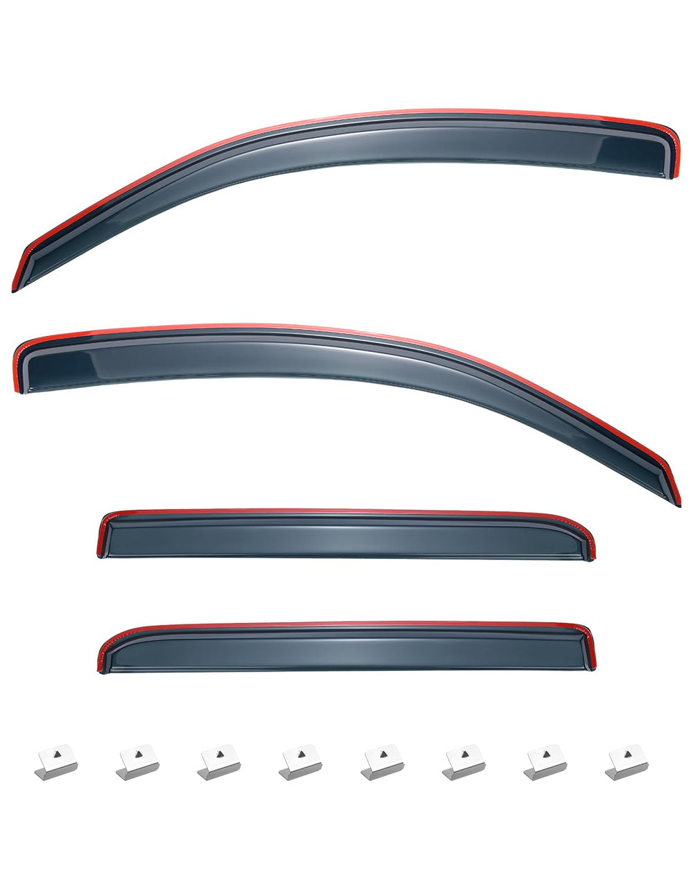 Joytutus Tacoma Double Cab shield guard protecting interior from rain and debris.