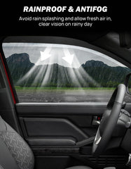 JOYTUTUS vent shades with durable acrylic withstands weather