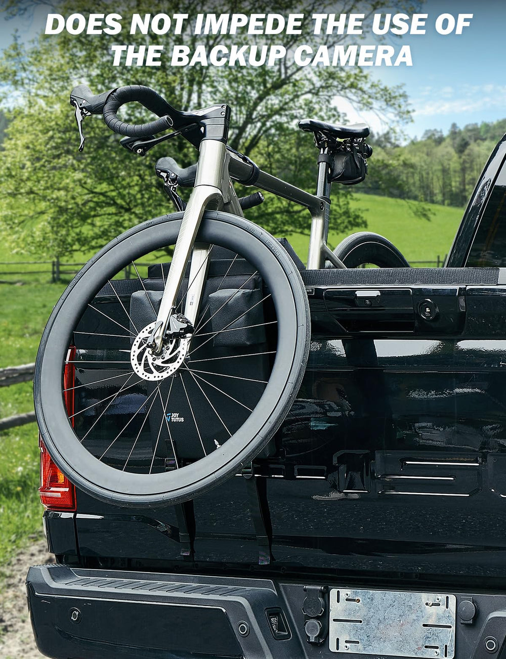 JOYTUTUS compatible with 21.65"–31.5" tires for a single bike.
