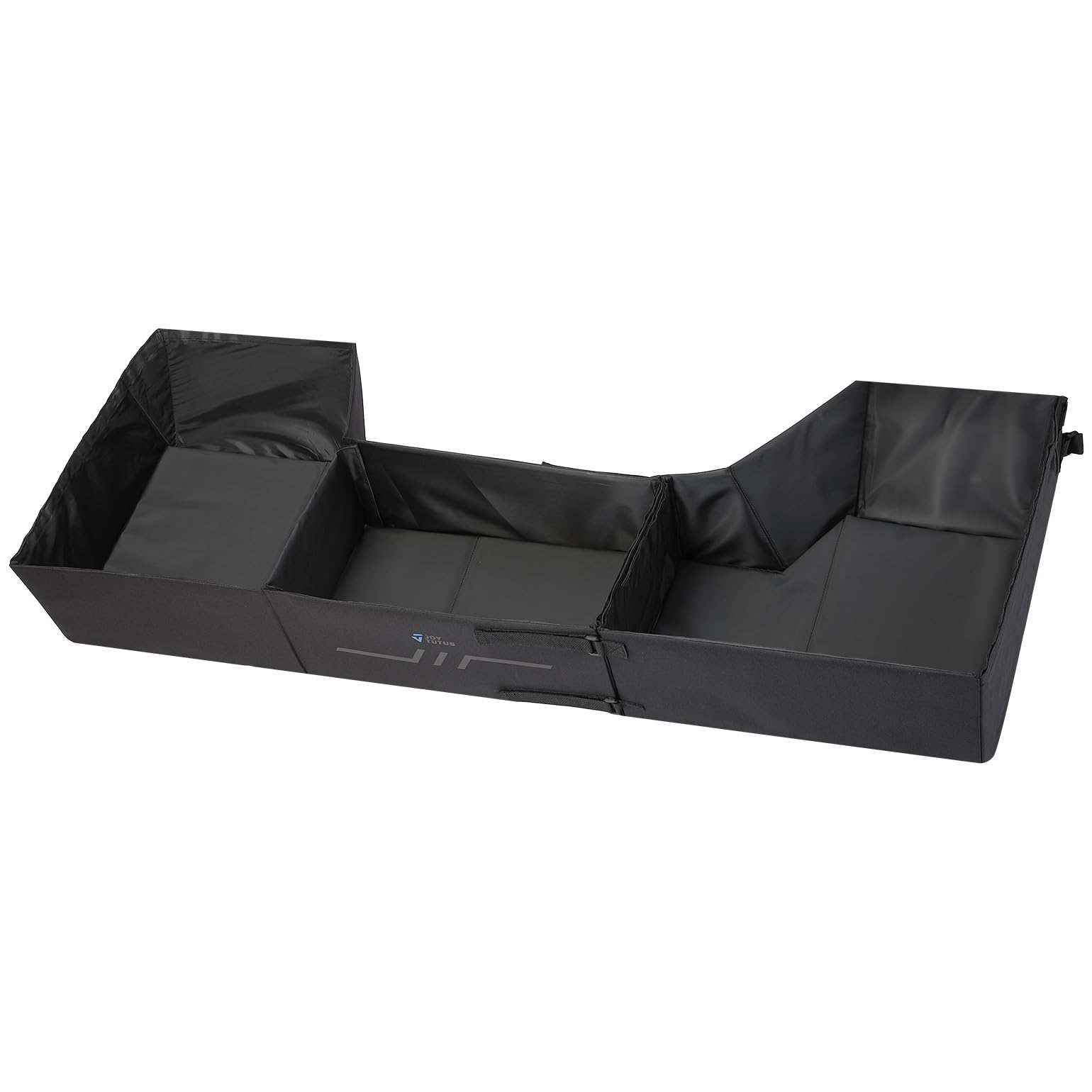 Joytutus under-seat storage in Ram 1500 Crew Cab keeps tools organized and within reach.