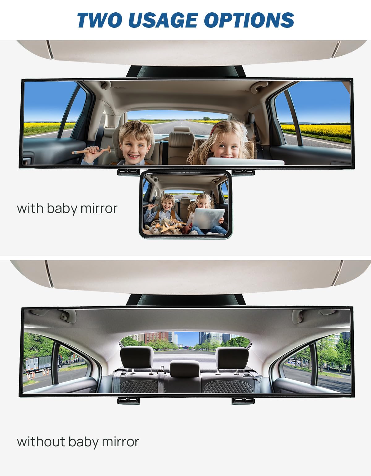 JOYTUTUS universal-fit design works with most cars, trucks, and SUVs