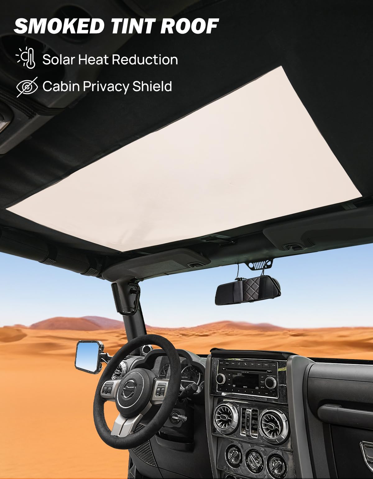 JOYTUTUS top keeps rain out during top-off drives